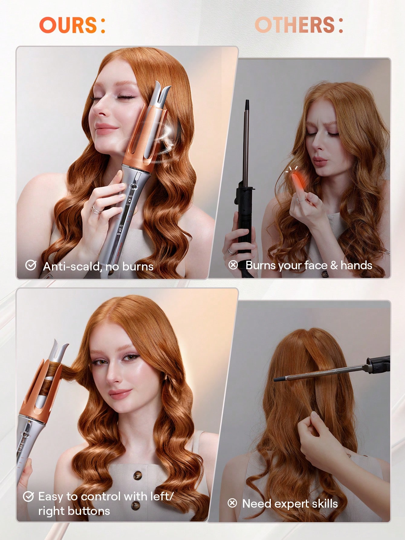 فرکننده اتوماتیک مو It-Curl One-Touch سایز ۲۵ میلی‌ متر