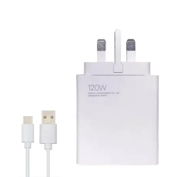 شارژر دیواری شیائومی 120 وات مدل MDY-13-EF به همراه کابل تبدیل USB-C - تصویر 1